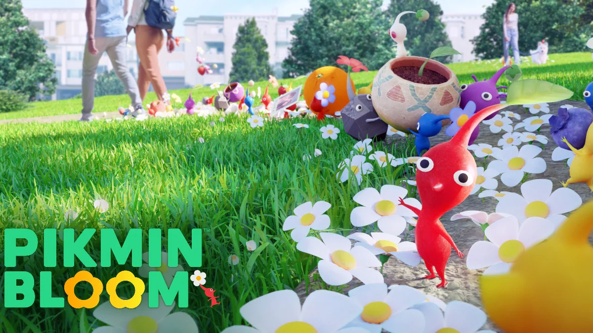 pikmin in verschillende kleuren